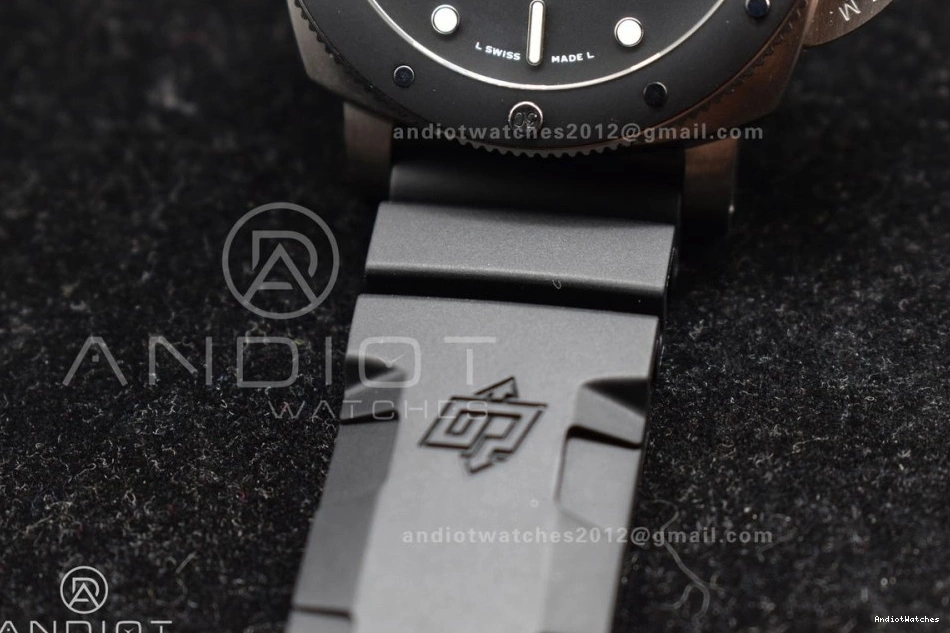 Black 1:1 Y PAM683 Edition Dial Black 459 XXXIV Best SBF Strap on Rubber MultiPurpose 0301